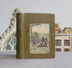 Rare Antique Old Book Goblins Fairy Tale 1912 Illustrated Magic Elves Scarce ⭐ - Picture 1 of 24