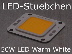 1x 50W LED bianco caldo ad alta potenza - Foto 1 di 1