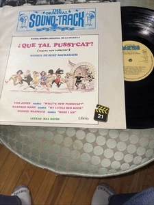 WHATS NEW PUSSYCAT Original SOUNDTRACK Que Tal Bacharach Liberty Record Lp 33 - Picture 1 of 11