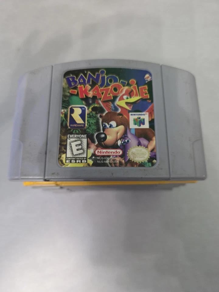 Banjo-Kazooie (Nintendo 64, 1998) AUTHENTIC TESTED/WORKING N64 CART ONLY - Image 1 of 1
