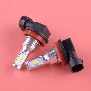 2Pc LED Headlight 6000K Super White Bulbs Fit for Honda Rancher Foreman ATV - Picture 1 of 4