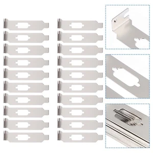 20 PCS Computerkoffer Leer PCI-Steckplatz-Blindplatte Leere Halterung - Bild 1 von 12