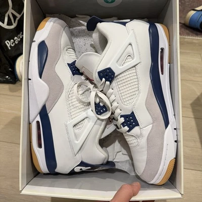 Nike Air Jordan 4 Retro SP x Nike SB 'Navy' Talla 13 DR5415-100 Foto 1 de 4