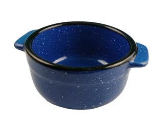 CYRK Inc FC Schwer Blau Suppe Tiefe Schüssel Topf Steinzeug Mikrowellengeeignet  - Bild 1 von 7