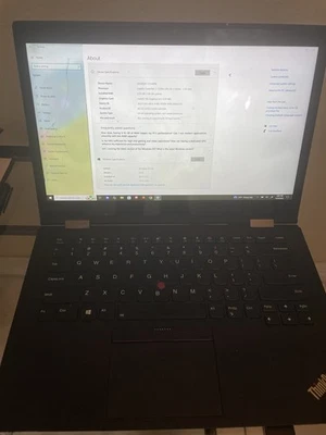 Lenovo ThinkPad X1 Yoga 2da Generación 14" i7-7ª Generación Pantalla Táctil 8GB 480GB SSD Win10P Foto 1 de 4