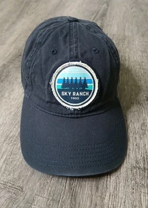 SKY RANCH Dad Cap Hat BLUE STRAPBACK Christian USA Patriotic Outdoor Comfort - Picture 1 of 7