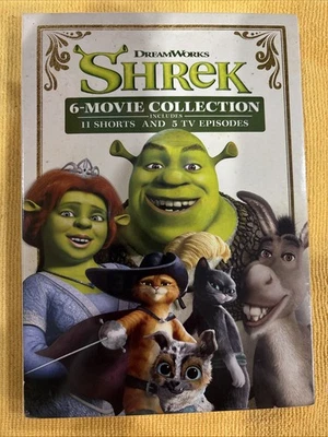 Shrek 6-Movie Collection (DVD) New *Buy 4 Get 10 Free* Foto 1 de 2