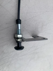 Mikuni Chokezug UND Edelstahl Halterung Halterung für Harley-Davidson & Choke NEU - Bild 1 von 4
