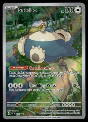 Snorlax - 051 SV: Scarlet & Violet Promo Cards Pokemon TCG - Image 1 of 2