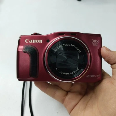 Canon PowerShot SX700 HS Red-16.1MP, High-Speed Burst,Verified, English,Reliable - Image 1 of 4
