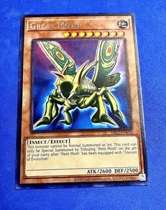 Yugioh -Great Moth- MRD-EN070 Secret Rare 25th Anniversary Near Mint - Picture 1 of 1