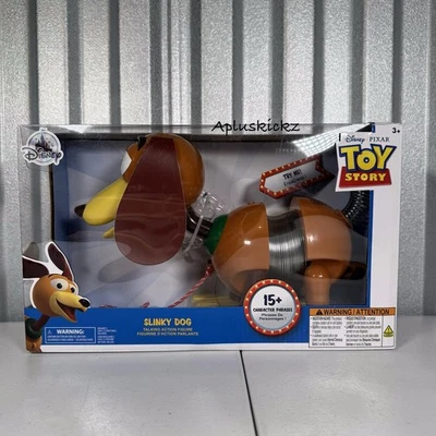 Figura de acción interactiva parlante Toy Story Slinky Dog de los parques de Disney ¡NUEVA! Foto 1 de 2