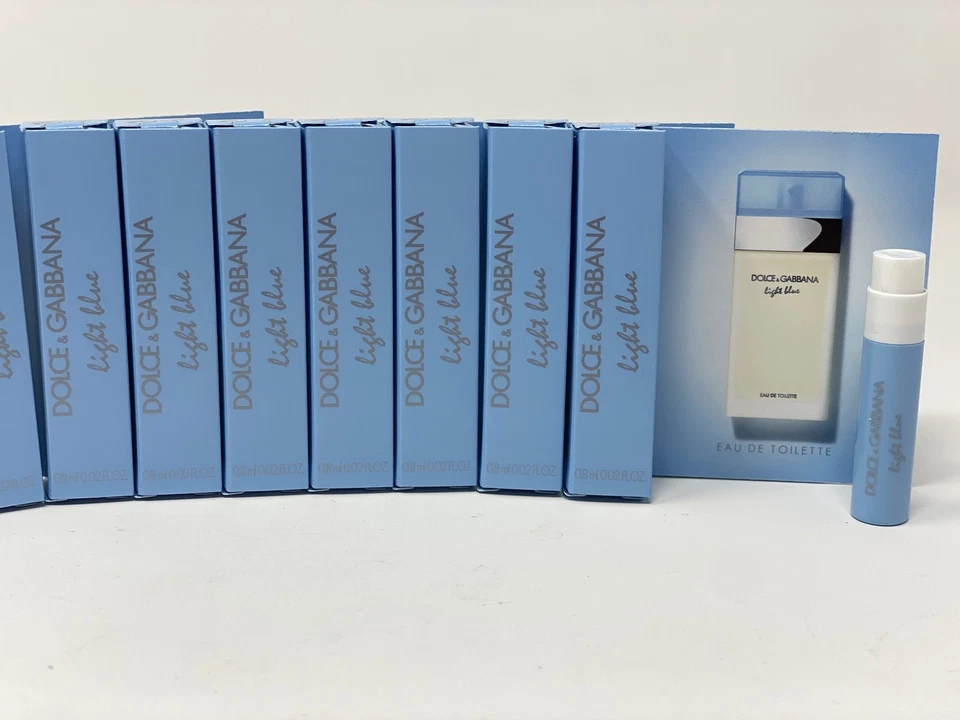 Dolce & Gabbana Perfume Mujer Azul Claro EDT Muestra Spray Frasco de Viaje NUEVO X10 Foto 1 de 1