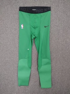 Nike Pro HyperStrong Player Issued Padded Tights Boys Green M Tall AA0753-312 - Picture 1 of 11