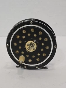 Vtg Pflueger Medalist No. 1495 Fly Reel w/Diamolite Line Guard Rectangle Guide - Picture 1 of 8