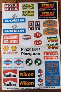 Scalextric Vintage 35 adhesivos decoracion - Imagen 1 de 1