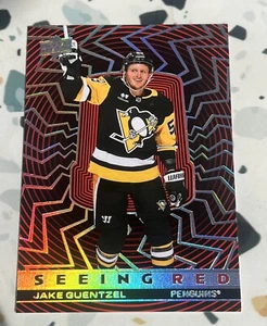 2023-24 Upper Deck Extended Series - Seeing Red #SR-69 Jake Guentzel - Picture 1 of 2