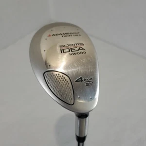 Adams Golf Tight Lies Idea iwood 4 Iron /21* RH Dynamic Gold Lite Stiff Flex - Picture 1 of 8