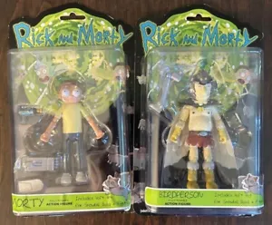 Rick And Morty Action Figures Brand New Sealed With BAF Pieces - Picture 1 of 2