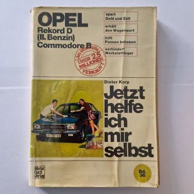 Jetzt helfe ich mir selbst 36 Opel Rekord D II ohne Diesel Reparaturanleitung - Bild 1 von 2