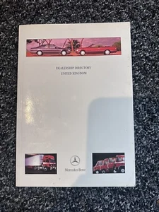 Genuine Mercedes W124 CE CABRIOLET Workshop Directory Book VGC 320ce - Picture 1 of 3
