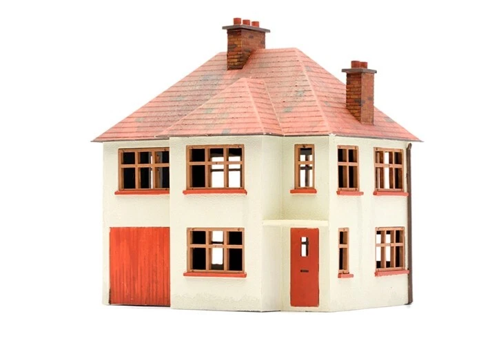 2 STOREY DETACHED HOUSE 10x8cm OO/HO scale Plastic kit Railway DAPOL C027 - Image 1 of 1
