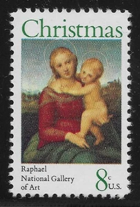 US Scott #1507, Single 1973 Christmas 8c FVF MNH - Picture 1 of 1