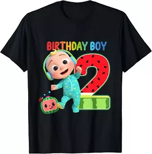 Watermelon Birthday Boy 2 Year Old 2nd Birthday Family T-Shirt - Picture 1 of 5