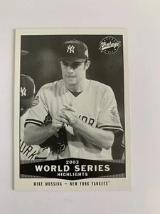 2004 Upper Deck Vintage Black and White #320 Mike Mussina WSH - NY Yankees - Picture 1 of 2