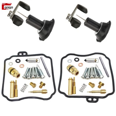 New 2X Carburetor Rebuild Kit Fits Yamaha V Star 650 XVS650 1998 1999 2000-2016 - Image 1 of 4