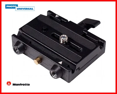 MANFROTTO SCHNELLWECHSELEINRICHTUNG MIT PLATTE / 577 / ADAPTER NEU FACHHÄNDLER - Bild 1 von 2