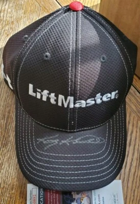 NICE Autographed Nascar Kasey Kahne Lift Master Hat Cap JSA COA Racing - Image 1 of 4