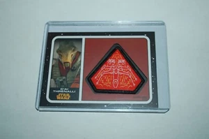 C'Ai Threnalli X-Wing Patch Card-Topps Star Wars Journey to the Rise Skywalker - Picture 1 of 2