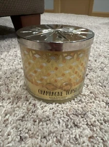Bath and Body Works, Scented Candle, Champagne Toast, 14.5 oz. New. Large 3 Wick - Picture 1 of 7