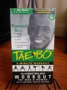 Billy Blanks Tae Bo VHS - 8 Minute Workout - Picture 1 of 2