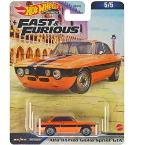 Hot Wheels Premium - 2023 Fast & Furious 5/5 Alfa Romeo Giulia Sprint (BBHKD29) - Picture 1 of 1