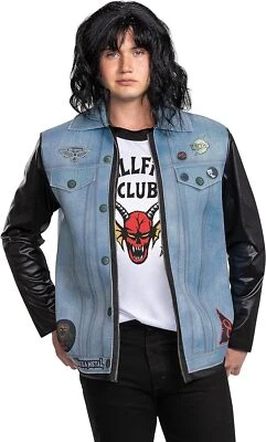 Chaqueta Eddie Deluxe Stranger Things Disfraz Elegante Halloween Adulto Foto 1 de 2