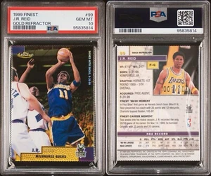 1999 Topps Finest J.R. Reid 1/100 Gold Refractor PSA 10 *pop 1 - HIGH* #99 - Picture 1 of 1
