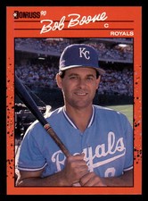 1990 Donruss Bob Boone #326  Kansas City Royals