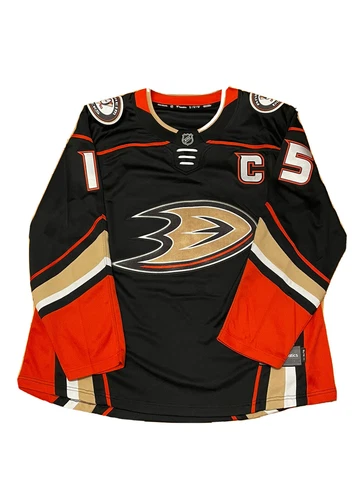 Fanatics NHL Anaheim Ducks Ryan Getzlaf #15 Hockey Jersey Black Men’s Size XL Cover