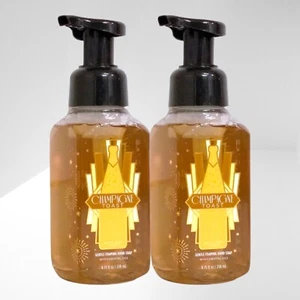 2 PACK BATH & BODY WORKS CHAMPAGNE TOAST GENTLE FOAMING SOAP HAND WASH 8.75 OZ! - Picture 1 of 3