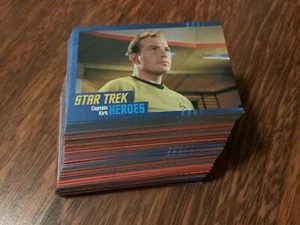 STAR TREK HEROES AND VILLAINS THE ORIGINAL SERIES PARALLEL CARD SET RITTENHOUSE - Picture 1 of 1