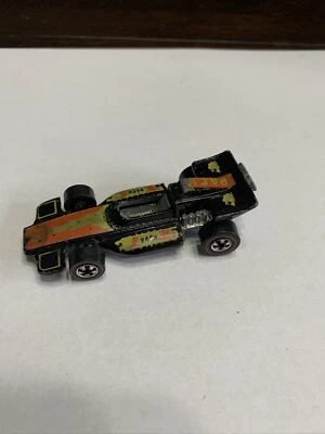 De colección Hot Wheels Redline Flying Colors Formula PACK Negro 1973 Hong Kong Foto 1 de 4