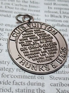 LOUIS VUITTON TIRADOR DE CREMALLERA GRANDE 35 MM - LEER DESCRIPCIÓN DEL ARTÍCULO - Imagen 1 de 2