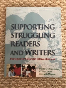 SUPPORTING STRUGGLING READERS AND WRITERS: STRATEGIES FOR By Kathy Ganske *NEW* - Bild 1 von 4