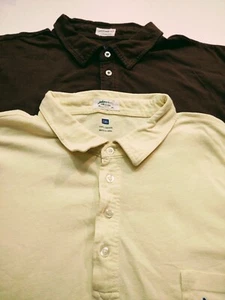 Lote de 2 Camisas JOHNNIE-O Hombre Estilo POLO 100% Algodón XXL 2XL S/S - Imagen 1 de 6