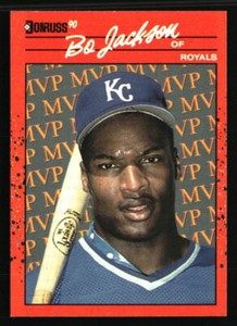 Bo Jackson 1990 Donruss Bonus MVP's #BC1 Baseball Card