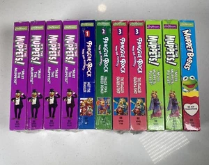 NEW SEALED Lot of 11 Muppets VHS -It's the Muppet Babies Meet Fraggle Rock 90’s - Picture 1 of 13