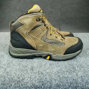 Carolina Granite 5" Aerogrip Steel Toe Boot Mens Size 10 2E Wide Brown Shoes - Picture 1 of 17