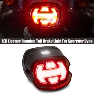 Luz trasera de freno LED para Sportster Road King Glide Electra lámpara de funcionamiento con licencia - Imagen 1 de 5